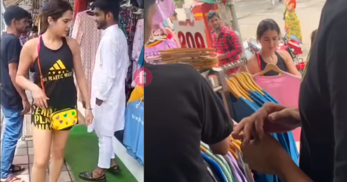 Sara Ali Khan Won Netizens Hearts As She Shops Like A Normal Person On Bandra Streets